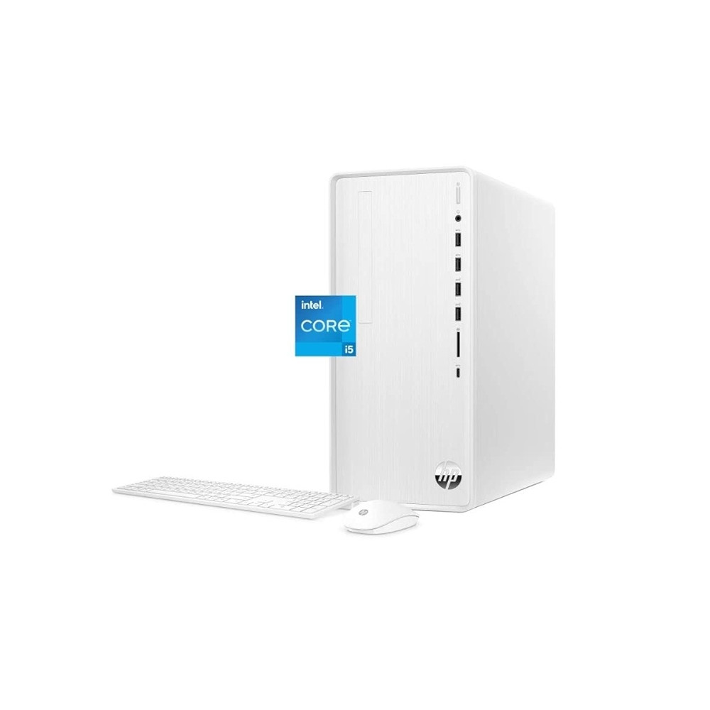 CPU HP TP01-3003W / PROCESADOR INTEL CORE i5-12400 / 12GB RAM / 512GB SSD DISCO SOLIDO / WHITE / 318K3 / W11