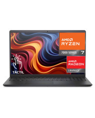 LAPTOP TACTIL DELL 15 DC15255 / PROCESADOR AMD RYZEN 7-7730U / 16GB RAM / 1TB SSD SOLIDO / PANTALLA 15,6" FHD /