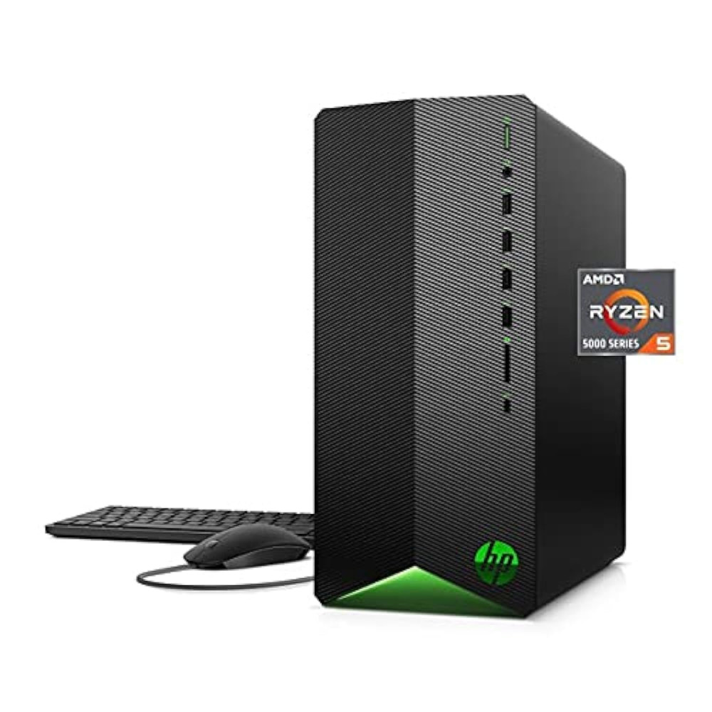 CPU GAMER HP TG01-2003W AMD RYZEN 5 5600G 3,9 GHZ / 16GB RAM / 256GB SSD + 512GB SSD / TARJETA DE VIDEO RX5500 4GB