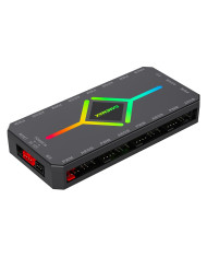 HUB GAMEMAX ARGB CONTROLADOR NEGRO V4.0 PWM 4PIN 5V SYNC RF REMOTE