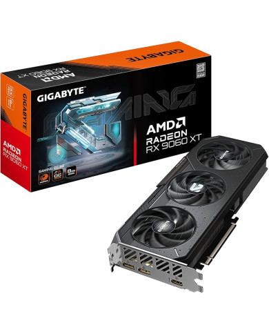TARJETA GRAFICA GIGABYTE 8GB AMD RADEON RX 9060 XT GAMING OC 3FAN GDDR6  / 9VR9068XGO-00-G10
