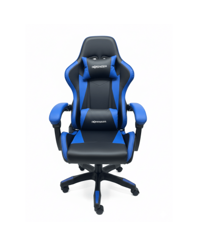SILLA DE JUEGO POTENZZA CON APOYA PIES COLOR BLUE