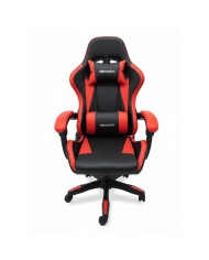 SILLA DE JUEGO POTENZZA CON APOYA PIES COLOR ROJA