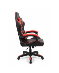 SILLA DE JUEGO POTENZZA CON APOYA PIES COLOR ROJA