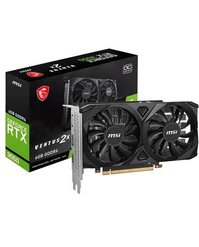 TARJETA VIDEO MSI VENTUS RTX-3050 6GB 2X