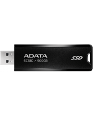 DISCO DURO ADATA 500GB SC610 NEGRO EXT USB 3.2 TIPO-C P&GO PS5/XBOX / SC610-500G-CBK/RD
