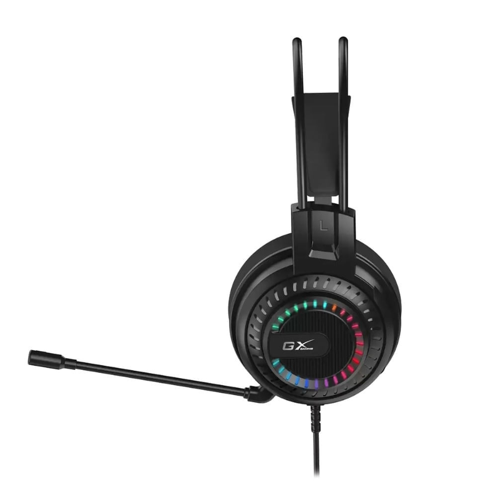 HEADSET GENIUS HS-GX570U GAMING USB NEGRO RGB LED
