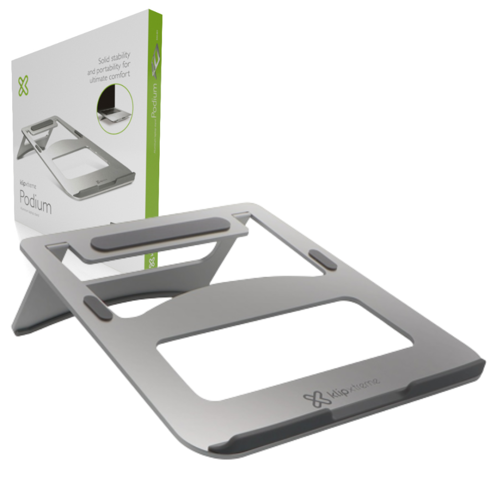SOPORTE ALUMINIO KAS-001 KLIPX PODIUM STAND PARA LAPTOP / AN120KLX81