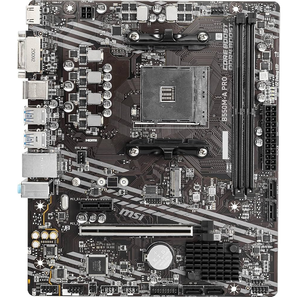 MAINBOARD MSI B550M A-PRO AM4 AMD RYZEN PCI-E 4.0