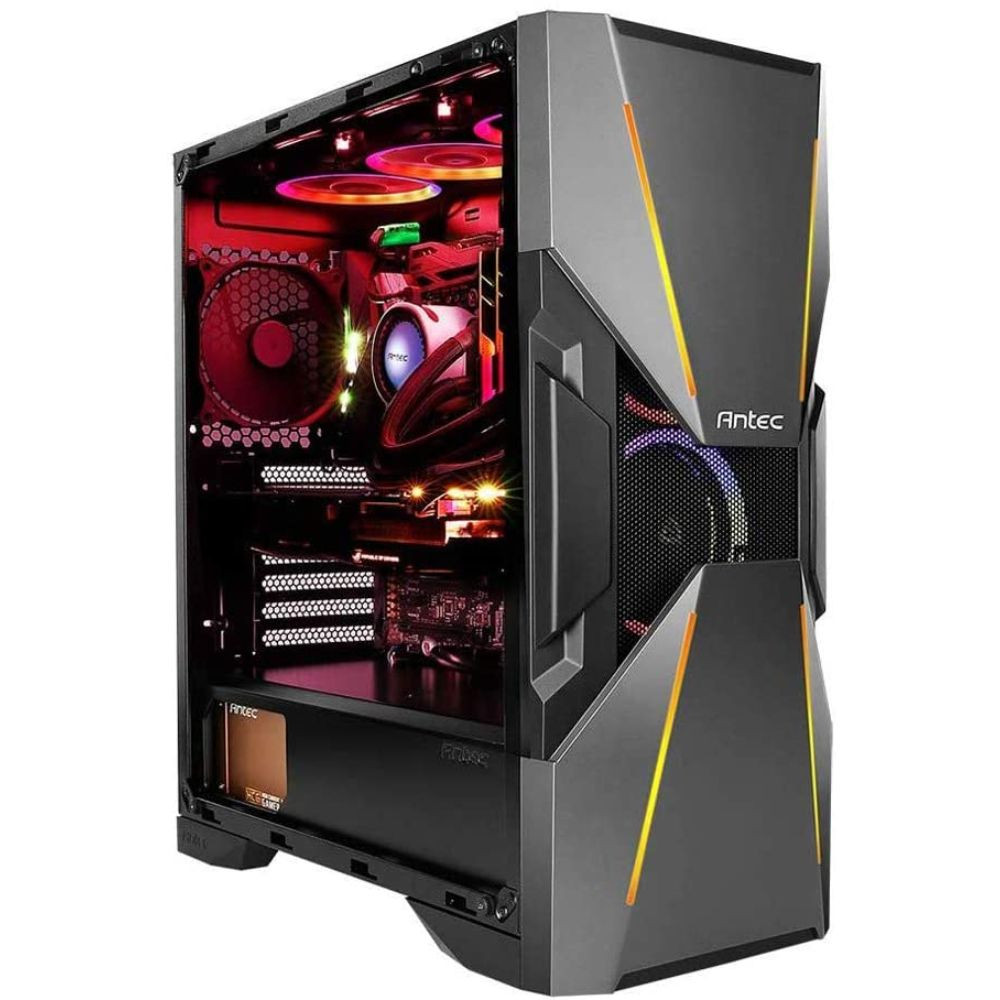 CASE ANTEC DA601 DARK AVENGER ARGB VIDRIO 480m220x500mm 2x120mm
