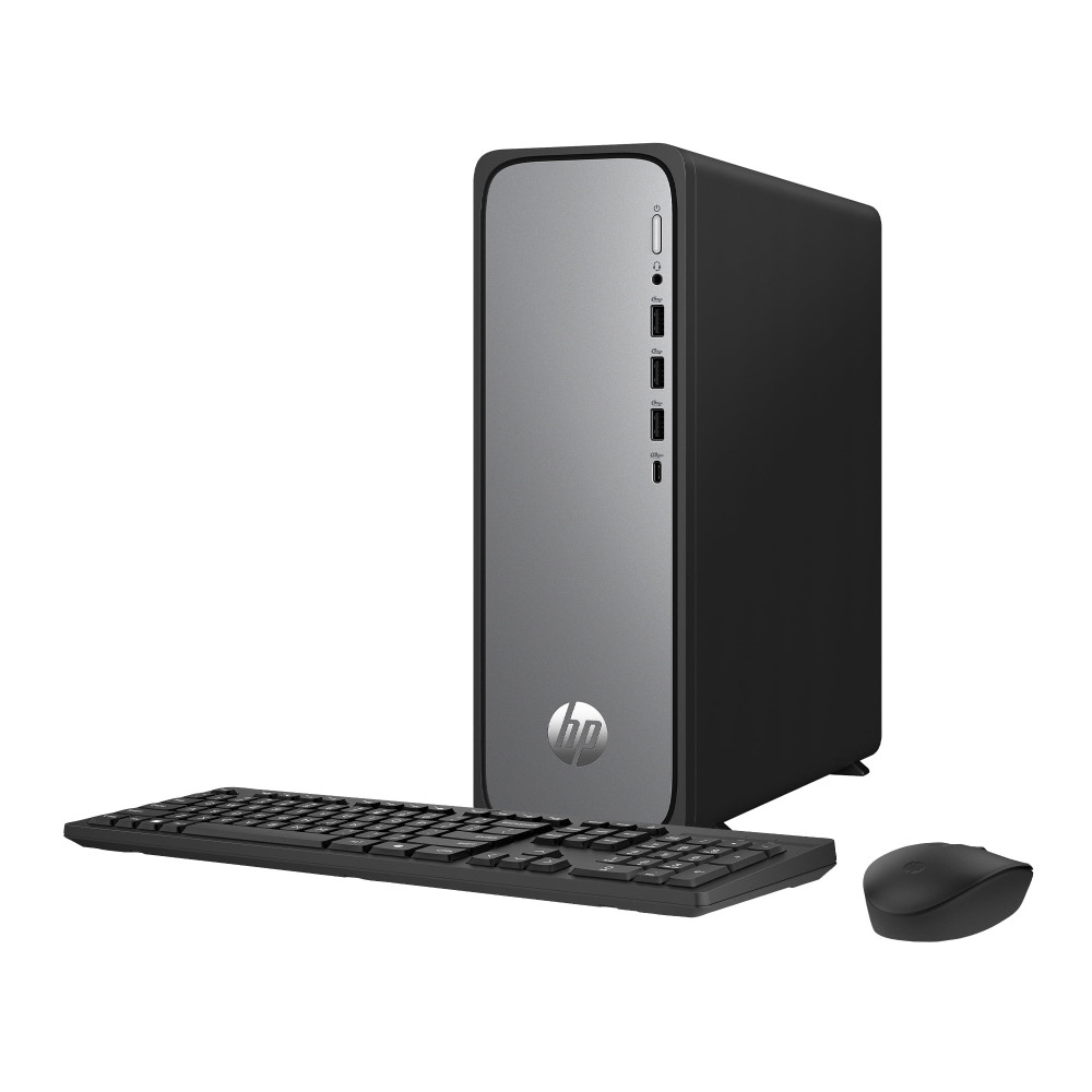 CPU CORE i3 HP OMNIDESK SLIM S03-0003W / PROCESADOR INTEL CORE i3-14100 / 8GB RAM / 512GB SSD DISCO SOLIDO / WIFI / W11