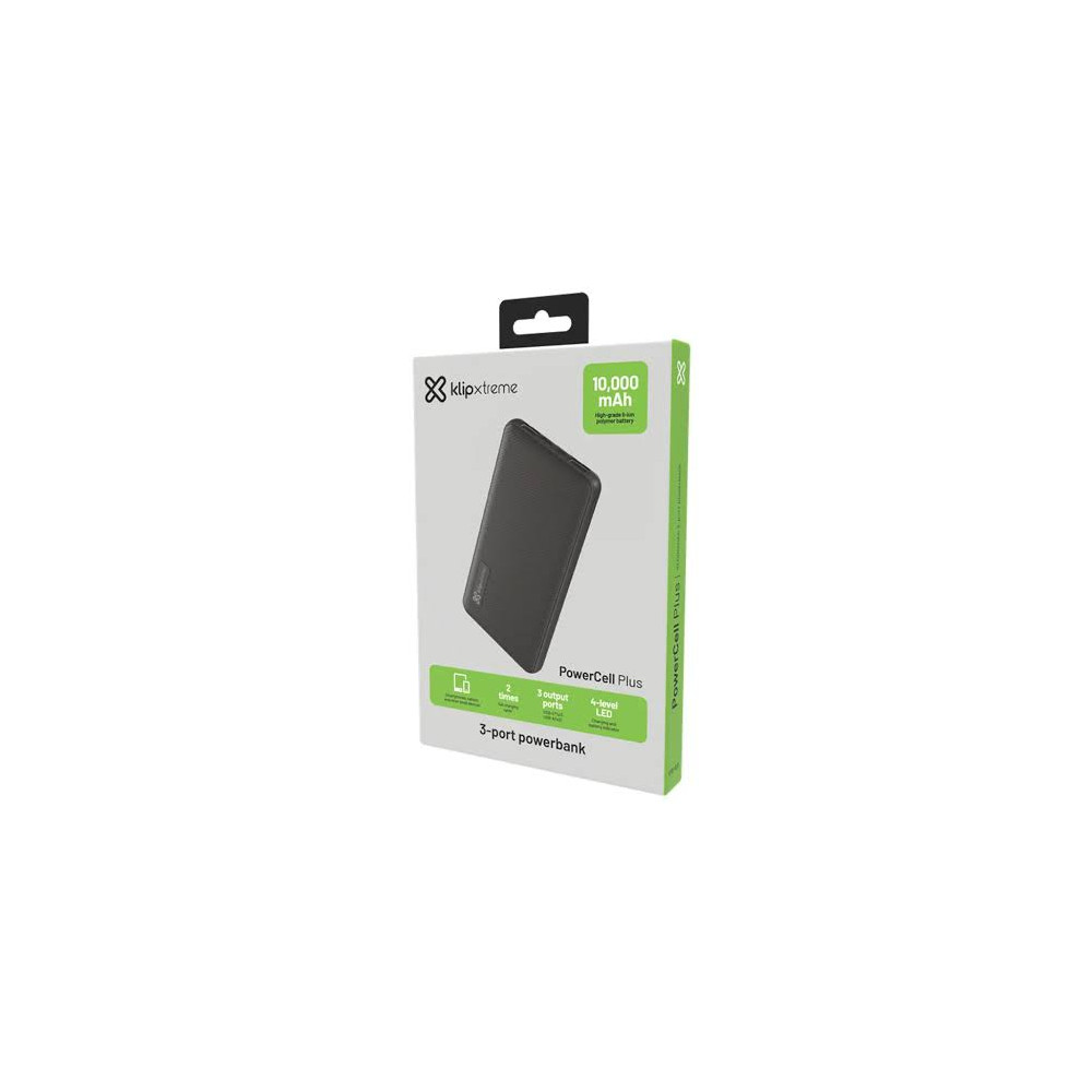 POWER BANK KLIPXTREME KPB-500 10.000MAH USB-A USB-C