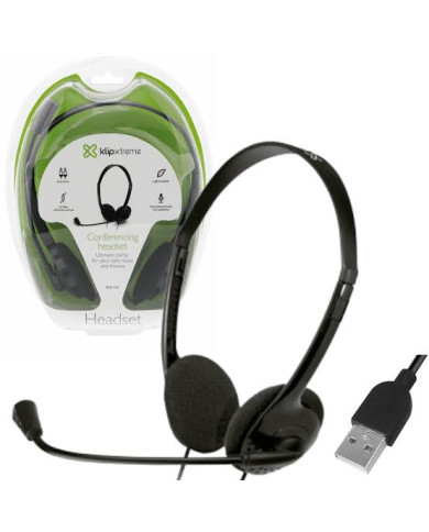 HEADSET KLIPX KSH-290 SEKUAL ON EAR USB