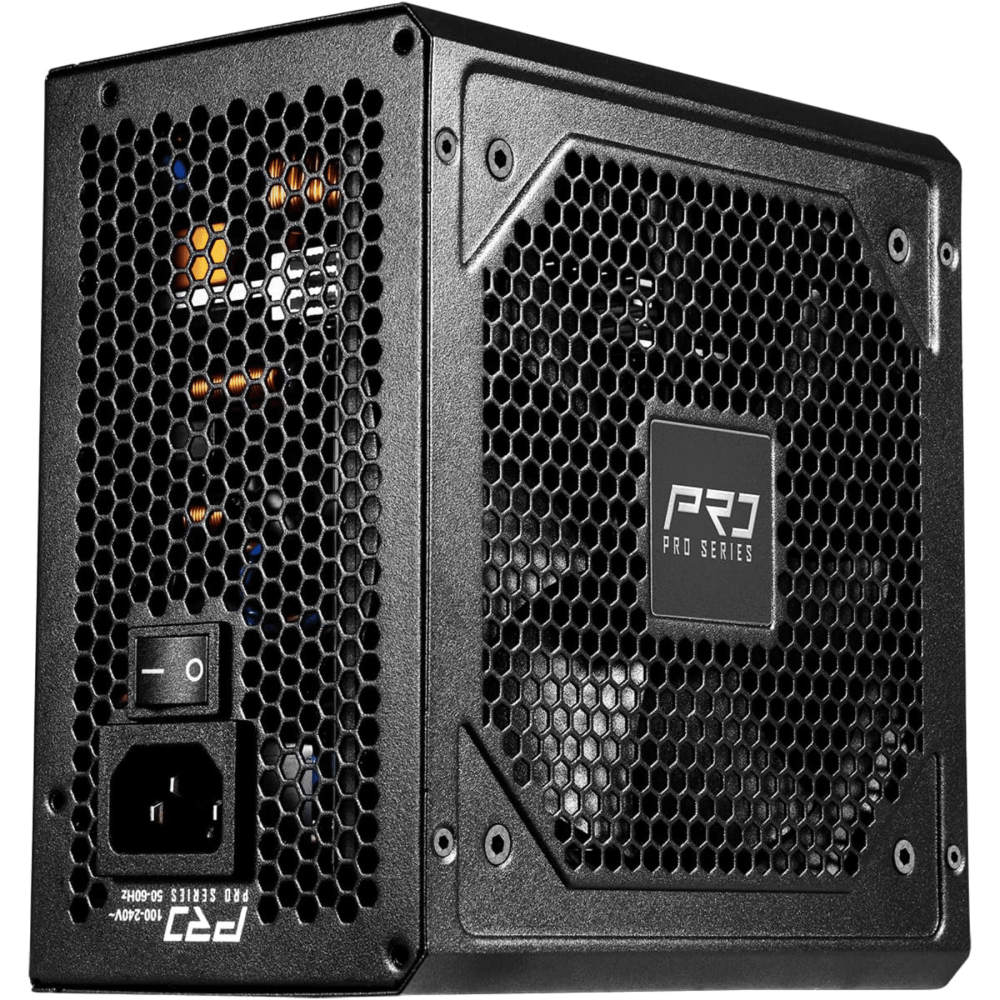 FUENTE DE PODER ASROCK 750W PRO-750B 80P BRONCE V2 ATX3,1 / 90-UXR075-BNUAC2