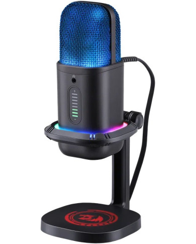 MICROFONO GAMING REDRAGON ECHOWAVE GM305 NEGRO RGB / 18-02-067