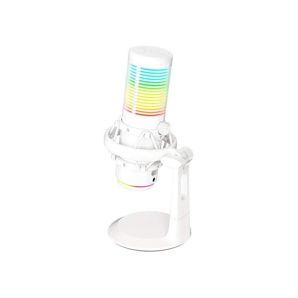 MICROFONO MARVO MIC-07 WH BLAST 60 RGB USB NOISE REDUTION / MIC1000