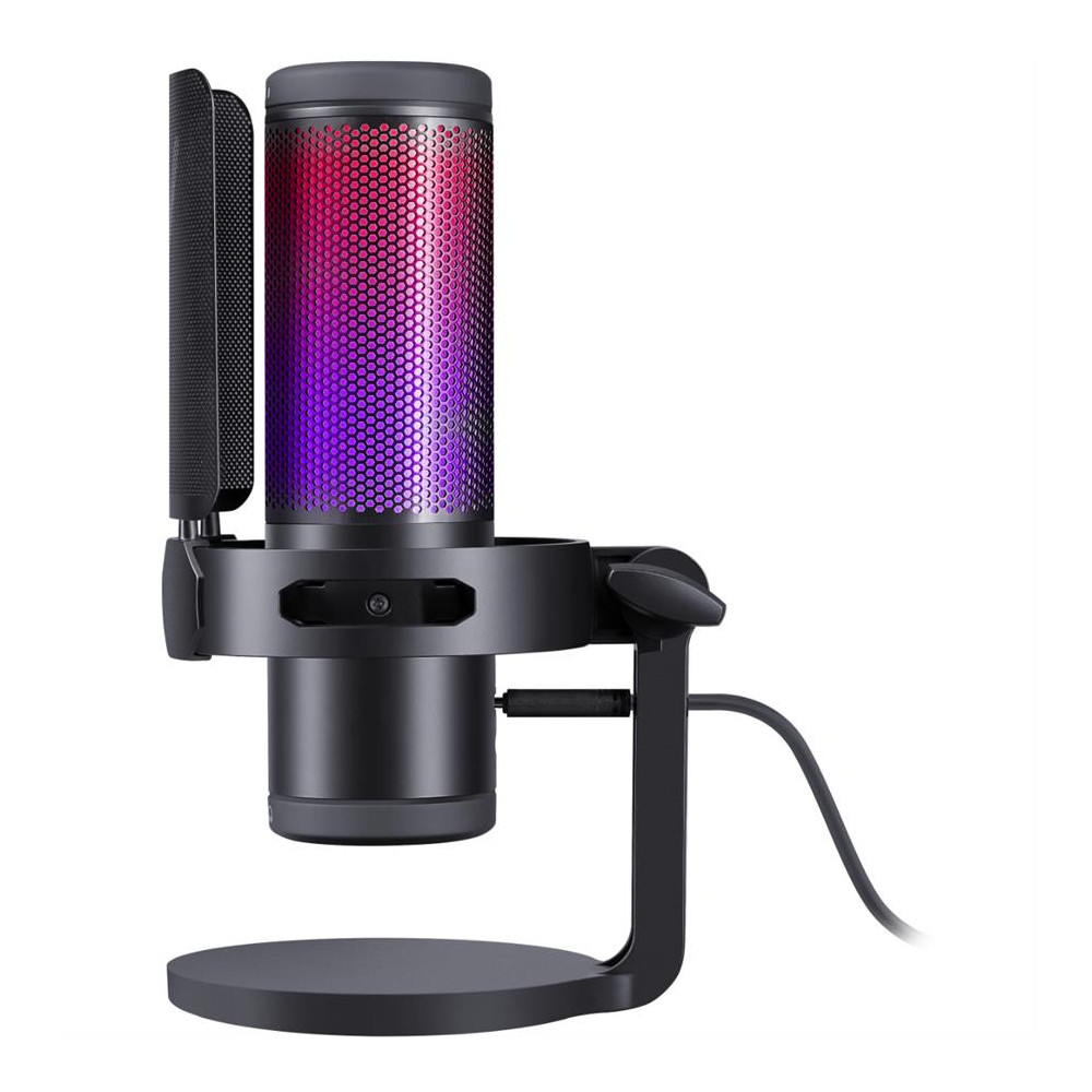 MICROFONO GAMING REDRAGON FENRIS GM301 NEGRO RGB / 18-02-066
