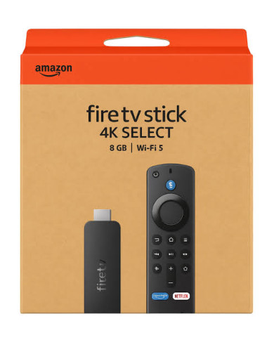 AMAZON FIRE TV STICK 4K SELECT 8GB WIFI 5 QUAD-CORE 1.7 GHZ HDR + ALEXA