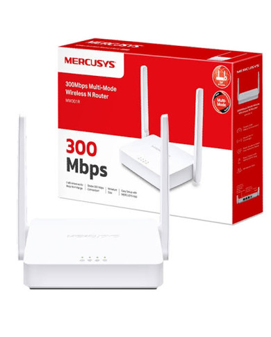 ROUTER MERCUSYS 300MPS MW301R 2ANTENAS IPV6 WIRELESS N / 0850500176