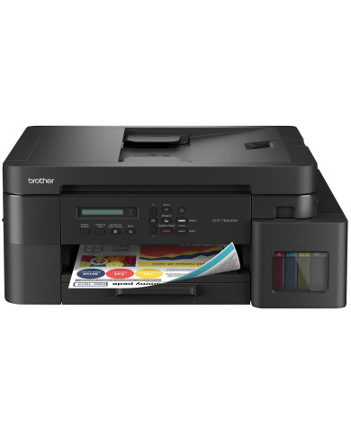 IMPRESORA BROTHER T830DW WIFI DUPLEX ADF MULTIFUNCION  IMPRIME COPIA ESCANEA