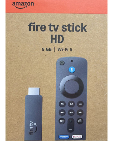 AMAZON FIRE TV STICK HD 8GB WIFI6 + ALEXA
