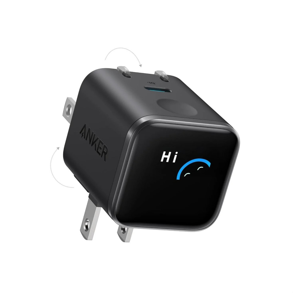 CARGADOR ANKER NANO 45W USB-C PLEGABLE 180GRADOS SMART / A121D111