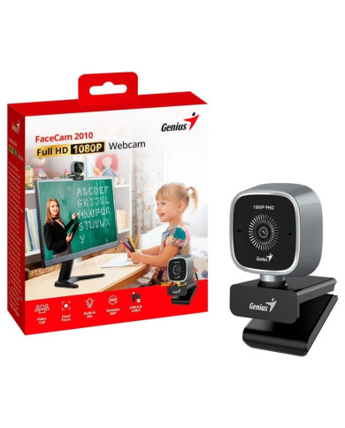 CAMARA WEB GENIUS FACECAM 2010 FHD 1080P 360GRADOS USB-A / USB-C WEBCAM