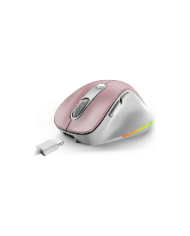 MOUSE INALAMBRICO ROSADO GENIUS ERGO 9000S PRO PINK WIRELESS BLUETOOTH RECARGABLE
