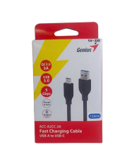 CABLE USB CARGA RAPIDA TIPO-USB a USB-C / NYLON TRENZADO