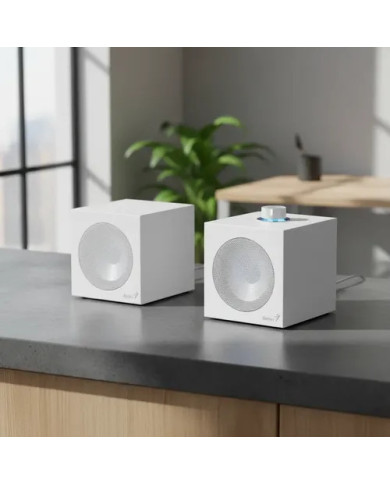 PARLANTES GENIUS SP-HF300U BLANCO USB-C/USB-A 4W RMS + CONTROL VOLUMEN / 31730061401