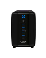 UPS INTERACTIVA 750VA CDP R-UPR758 375WATTS  8-TOMAS 120VAC
