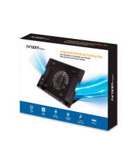 COOLING PAD ARGOM ARG-CF-1594 AJUSTABLE NEGRO