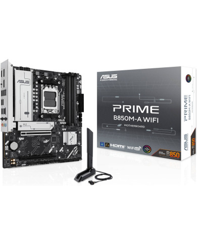 MAINBOARD ASUS PRIME B850M-A WIFI6E AM5 DDR5 PCLE 5.0 AI / 90MB1LN0-M0EAY0