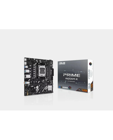 MAINBOARD ASUS A620AM-K PRIME AM5 2xDDR5 AURA PCIE4 AI DP/HDMI / 90MB1GX0-M0EAY0