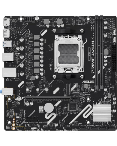 MAINBOARD ASUS A620AM-K PRIME AM5 2xDDR5 AURA PCIE4 AI DP/HDMI / 90MB1GX0-M0EAY0