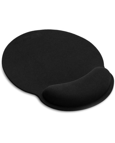 MOUSE PAD NEGRO CON REPOSAMANOS / 01-02-058
