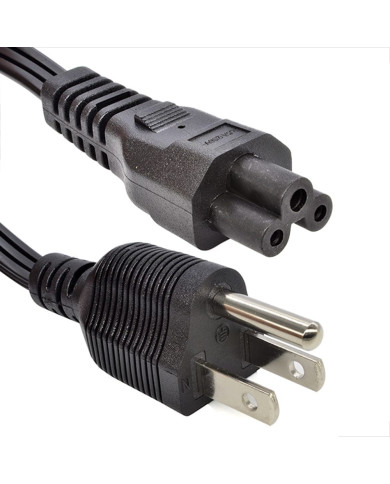 CABLES DE PODER TREBOL REDONDO PARA PORTATIL / 05-05-001 / 05-05-002