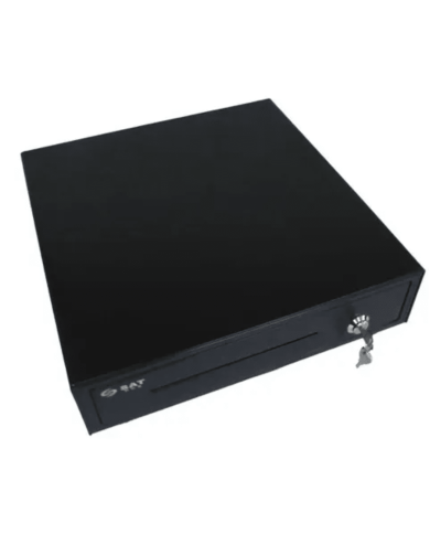 CAJA REGISTRADORA METALICA SAT 119 NEGRA