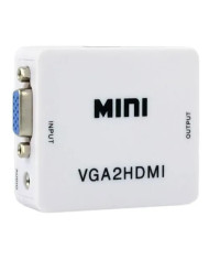 CONVERTIDOR VGA A HDMI NITRON BLANCO FHD 1080P / 01-02-002