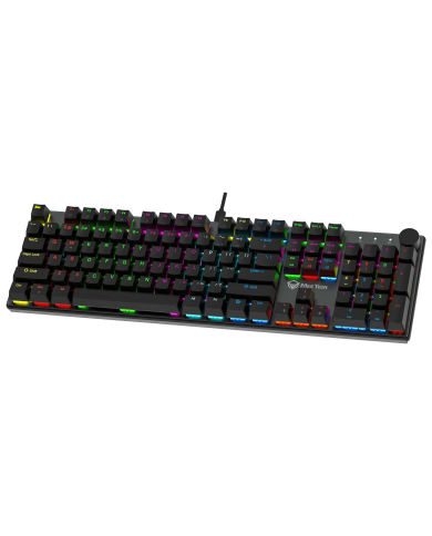 TECLADO MECANICO MEETION MT-MK009 RD HOTSWAP MECH NEGRO