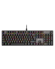 TECLADO MECANICO MEETION MT-MK009 RD HOTSWAP MECH NEGRO