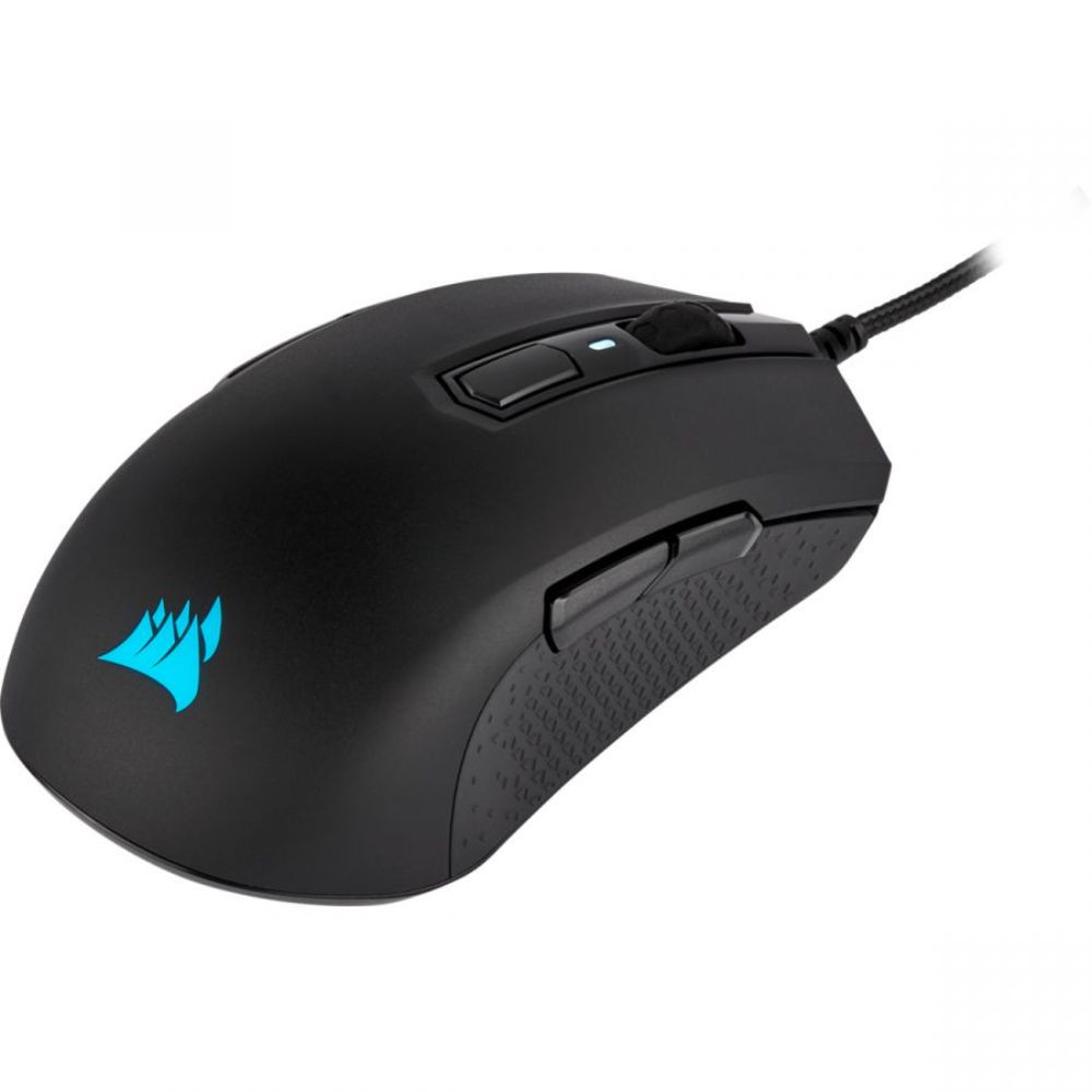 MOUSE CORSAIR M55 RGB PRO NEGRO USB CUE CH-9308011 AMBIDIESTRO 12400DPI