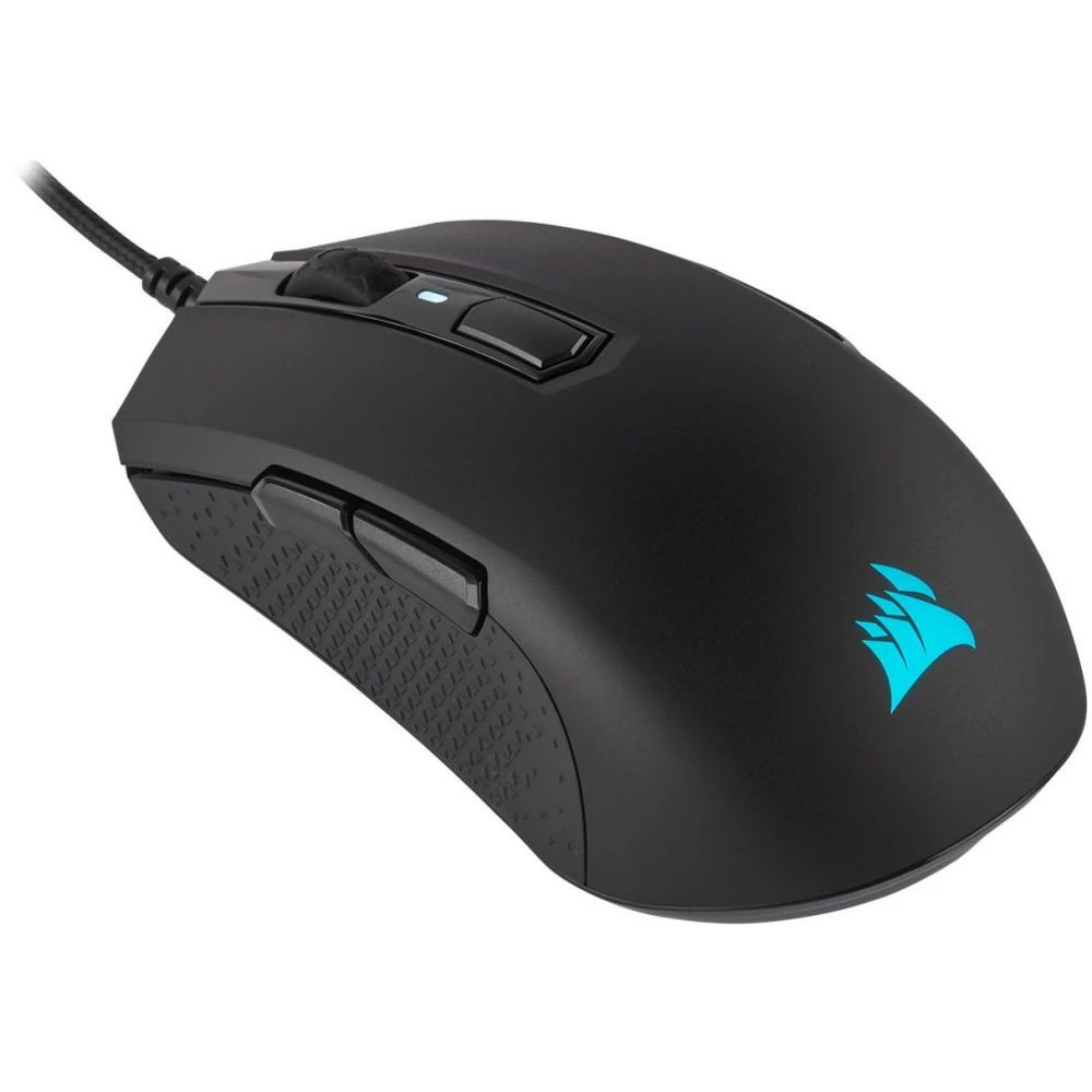 MOUSE CORSAIR M55 RGB PRO NEGRO USB CUE CH-9308011 AMBIDIESTRO 12400DPI