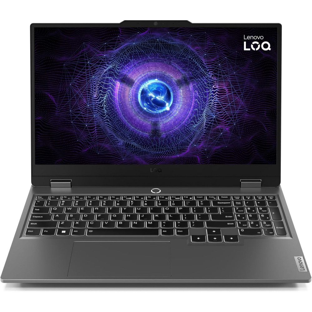LAPTOP GAMING LENOVO LOQ 15IAX9 / CORE i5-12450HX / 16GB RAM / 512GB SSD / TARJETA DE VIDEO 6GB RTX4060 / PANTALLA 15,6" FHD