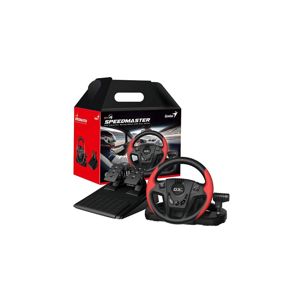VOLANTE GENIUS GX SPEEDMASTER 270GRADOS RACING WHEEL PC/PS3/PS4 / 31620003400