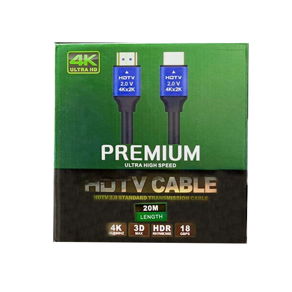 CABLE HDMI A HDMI 4K 20M ULTRA HIGH SPEED / 05-03-054