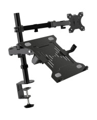 SOPORTE PARA MONITOR DOBLE 13"-32" 8KG VESA KLIPX KPM-310