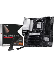 MAINBOARD GAMER MSI PRO B850M-P WIFI AM5 DDR5 R9000_READY WIFI7 BLUETOOTH 5,4 5G_LAN