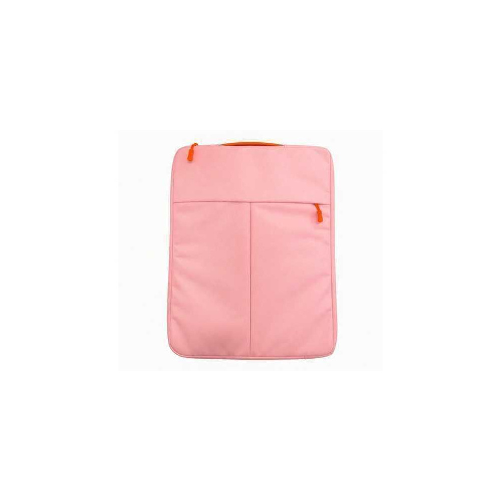 ESTUCHE PARA LAPTOP COLOR ROSADO 15.6" ESTILO RETRO NITRON