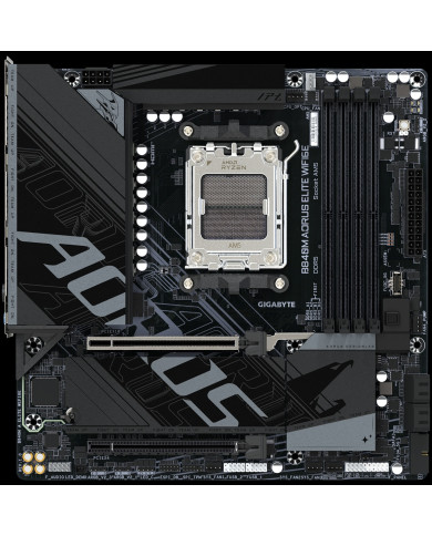 MAINBOARD GAMER AORUS B840M ELITE WIFI6E GIGABYTE AMD R9 DDR5-5200 BT PCLE 4.0 AM5